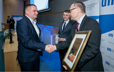 Po raz trzeci :) Najlepszy nauczyciel akademicki Uniwersytetu Medycznego w Łodzi, 2016r.