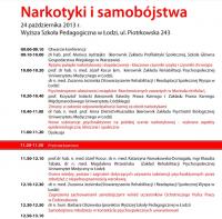 Narkotyki i samobójstwa